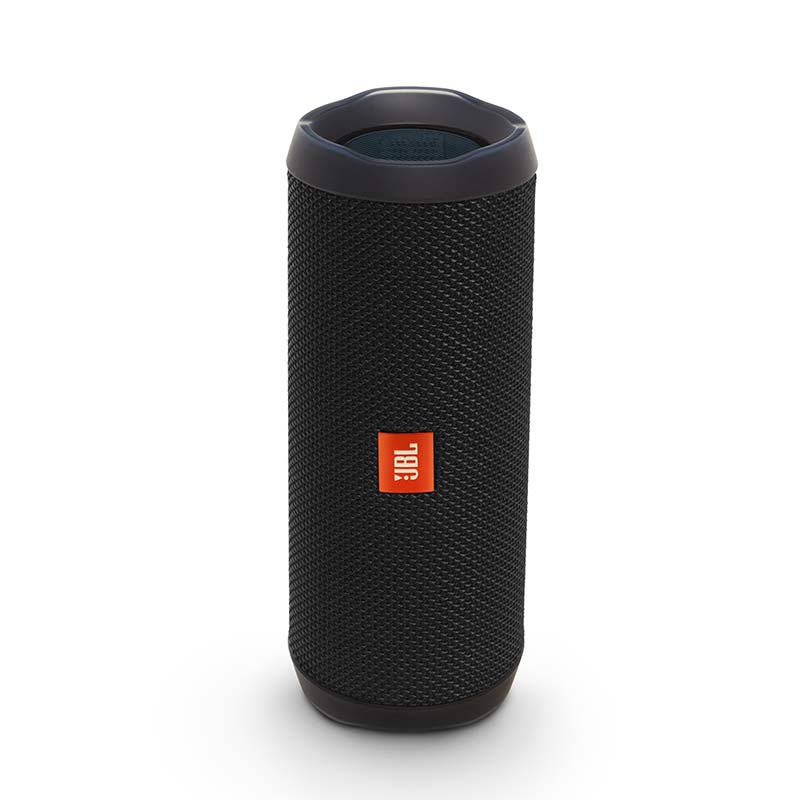 JBL FLIP4音乐万花筒4无线蓝牙音箱低音炮 防水音响 支持多台串联便携迷你 Flip4 炫酷黑 上海井仁专卖