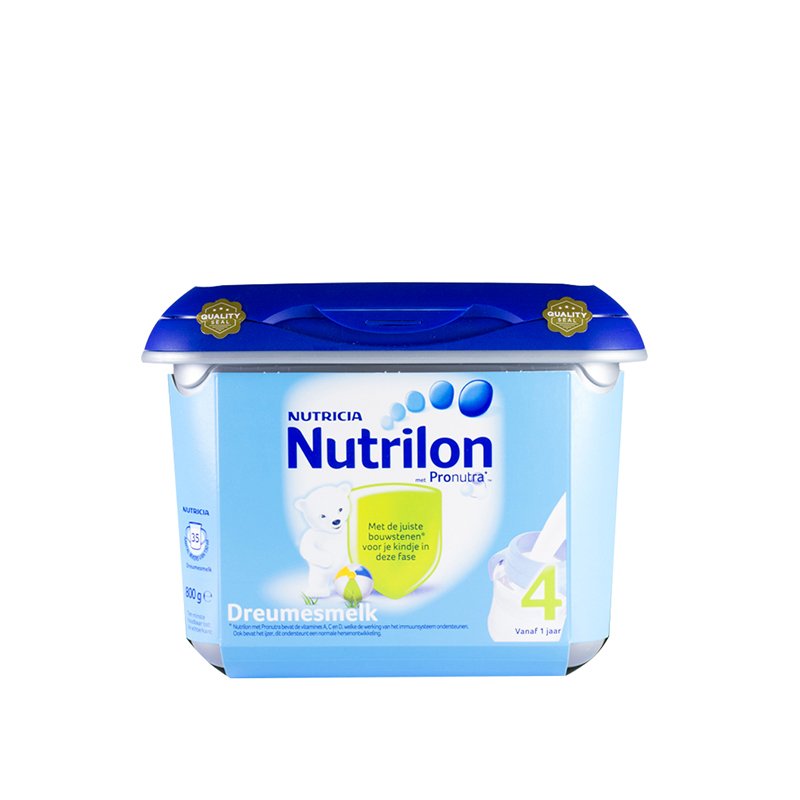 荷兰Nutrilon诺优能 4段进口奶粉 12-24个月宝宝幼儿配方牛奶粉800g/罐