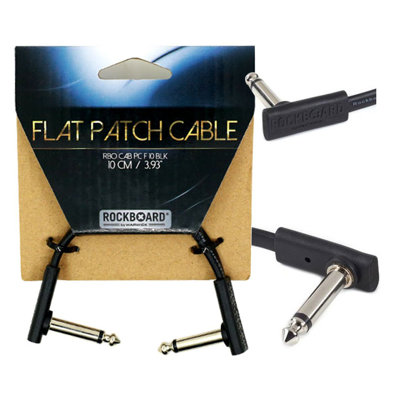 WARWICK握威Flat Patch Cable单块线效果器连接线10 20 30 60厘米 乐器配件