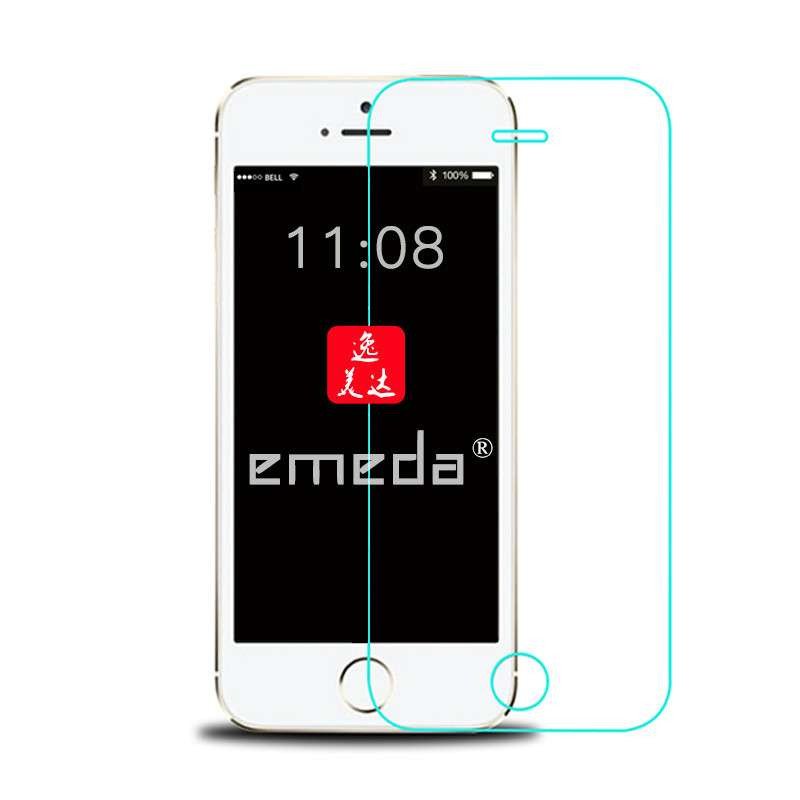 iPhone5钢化玻璃膜 苹果5S手机贴膜 iPhoneSE/5C高清保护膜防爆膜