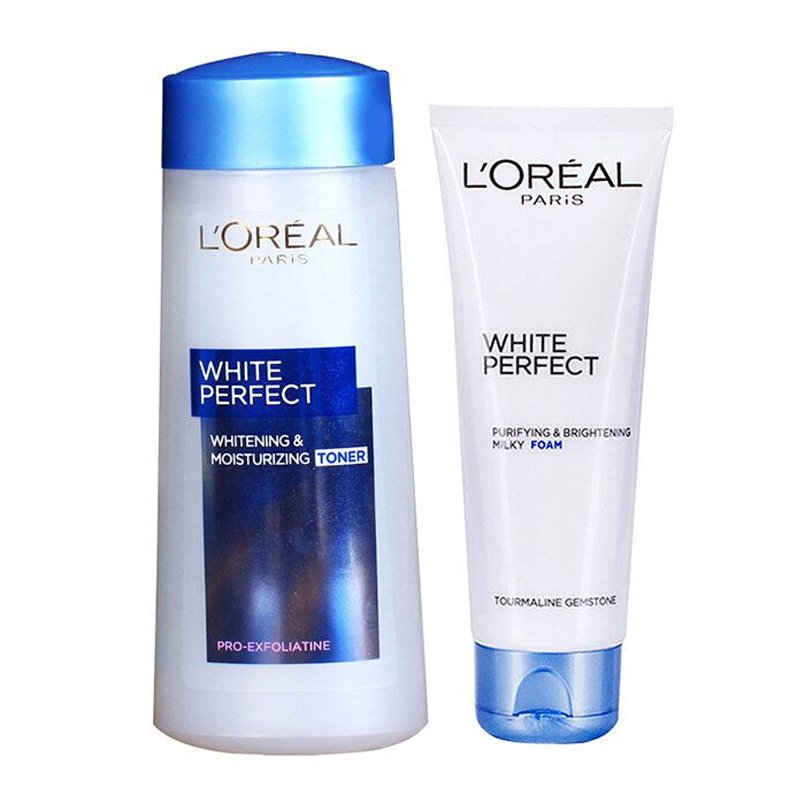 L'OREAL 欧莱雅雪颜保湿补水 两件套洗面奶+爽肤水100ml+200ml（新老款随机发）