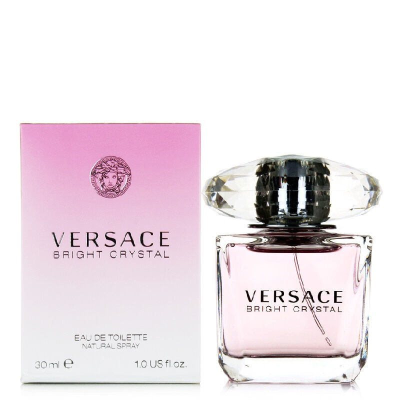 Versace 范思哲粉钻女士香水淡香水 50ML 清新持久 花果香调 意大利原装进口