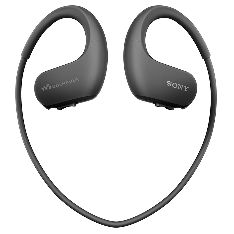 Sony/索尼 NW-WS413防水游泳跑步运动mp3音乐播放器一体耳机 黑色