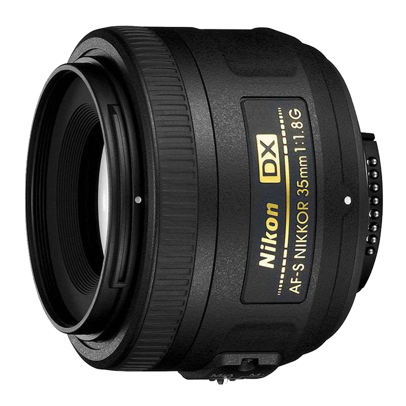 尼康(Nikon) AF-S DX 35mm f/1.8G标准定焦镜头 人像 风景 广角镜头 适用于人像拍摄,大光圈