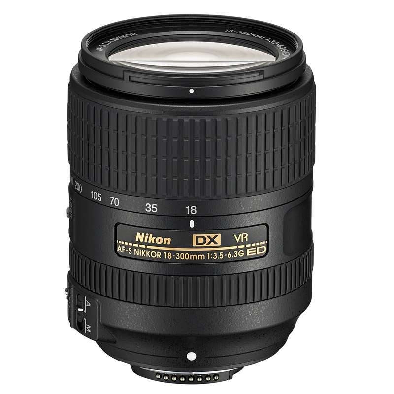 尼康(Nikon) AF-S DX 尼克尔 18-300mm f/3.5-6.3G ED VR 广角长焦 远摄 变焦镜头