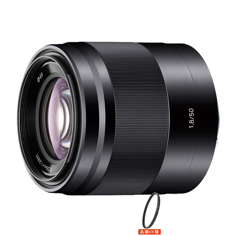 索尼（SONY）微单E口定焦镜头 E50mmF1.8 APS-C画幅人像镜头