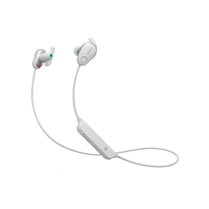 Sony/索尼 WI-SP600N 无线蓝牙耳机 索尼入耳式耳机 降噪防水 时尚运动跑步耳机免提通话 白色