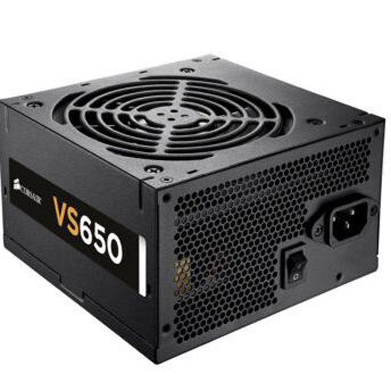 美商海盗船（USCorsair）额定650W VS650 电源（80PLUS认证/12cm风扇/转换效率85%/主动PF