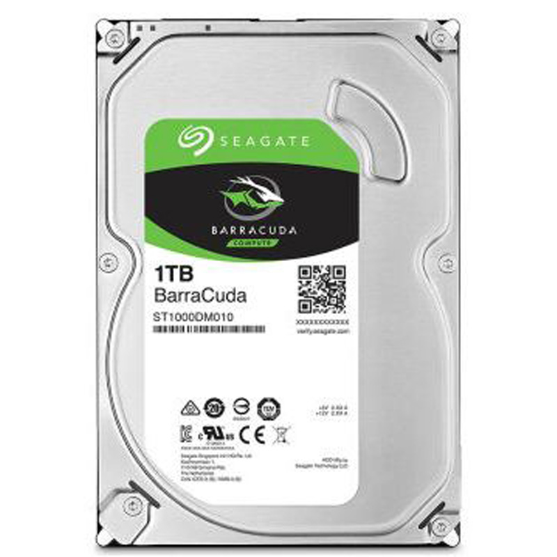 希捷(SEAGATE)酷鱼系列 1TB 7200转64M SATA3 台式机硬盘(ST1000DM010)