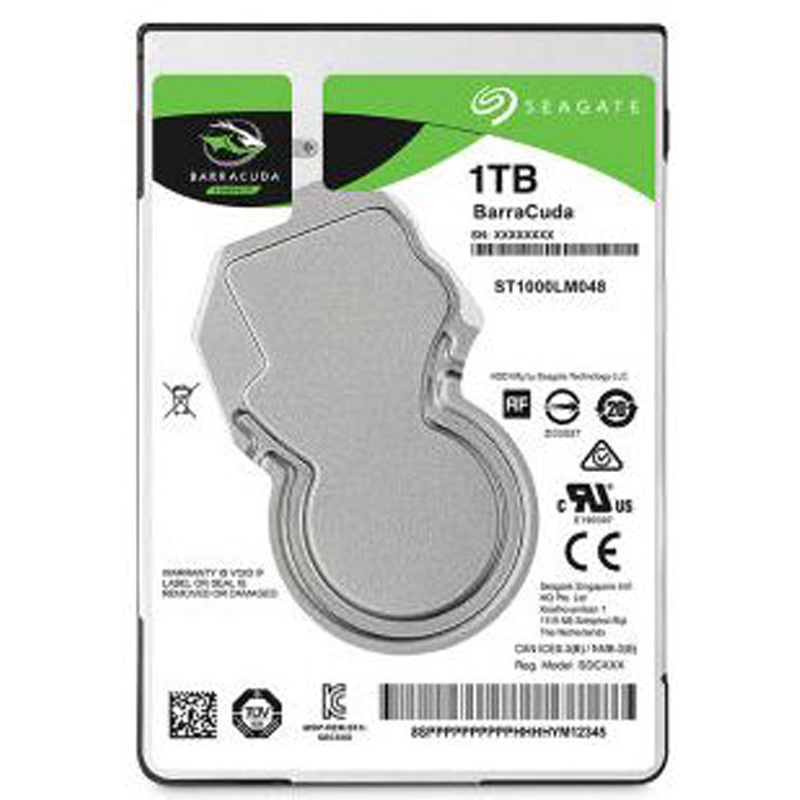 希捷(SEAGATE)酷鱼2.5英寸 1T 5400转 128M SATA 笔记本硬盘(ST1000LM048)