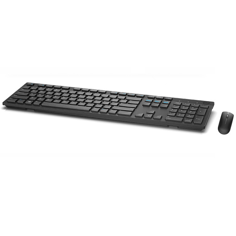 戴尔（DELL） KM636 键鼠套装巧克力超薄 无线 套装键盘鼠标 黑色