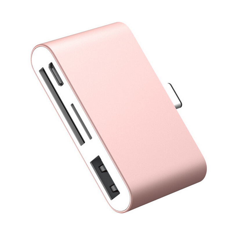 墨一 otg读卡器 USB-C转换器 苹果笔记本新Macbook pro配件type-c手机转接头
