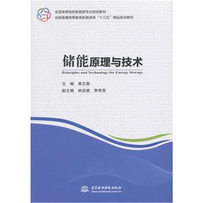 全新正版 储能原理与技术