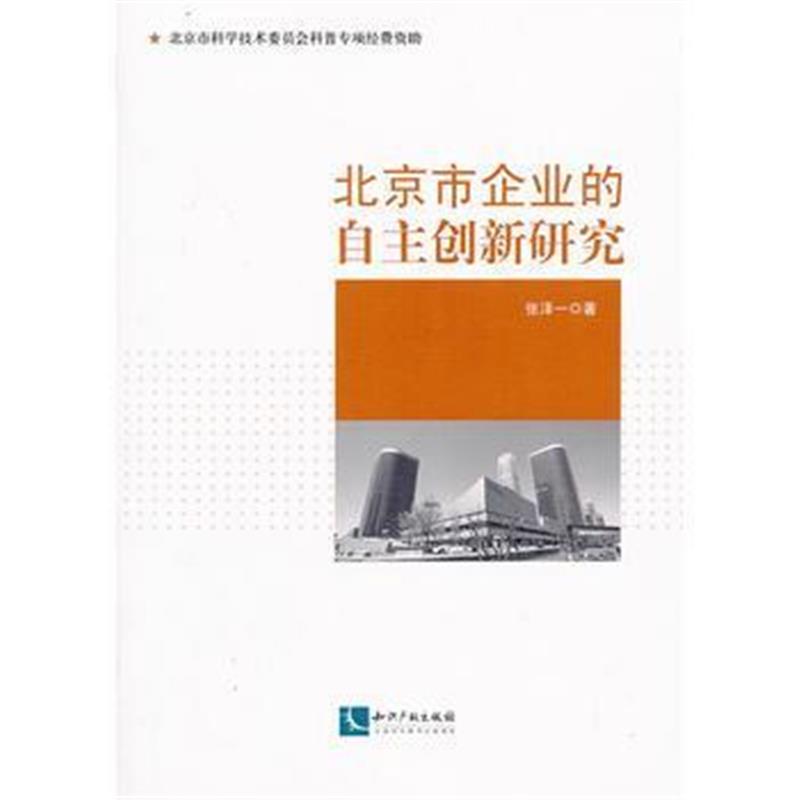 全新正版 北京市企业的自主创新研究