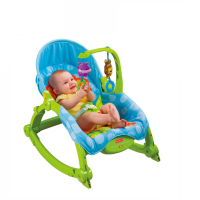 费雪Fisher Price婴幼儿多功能轻便可拆摇椅 可折叠 梦幻乐园款GPJ86