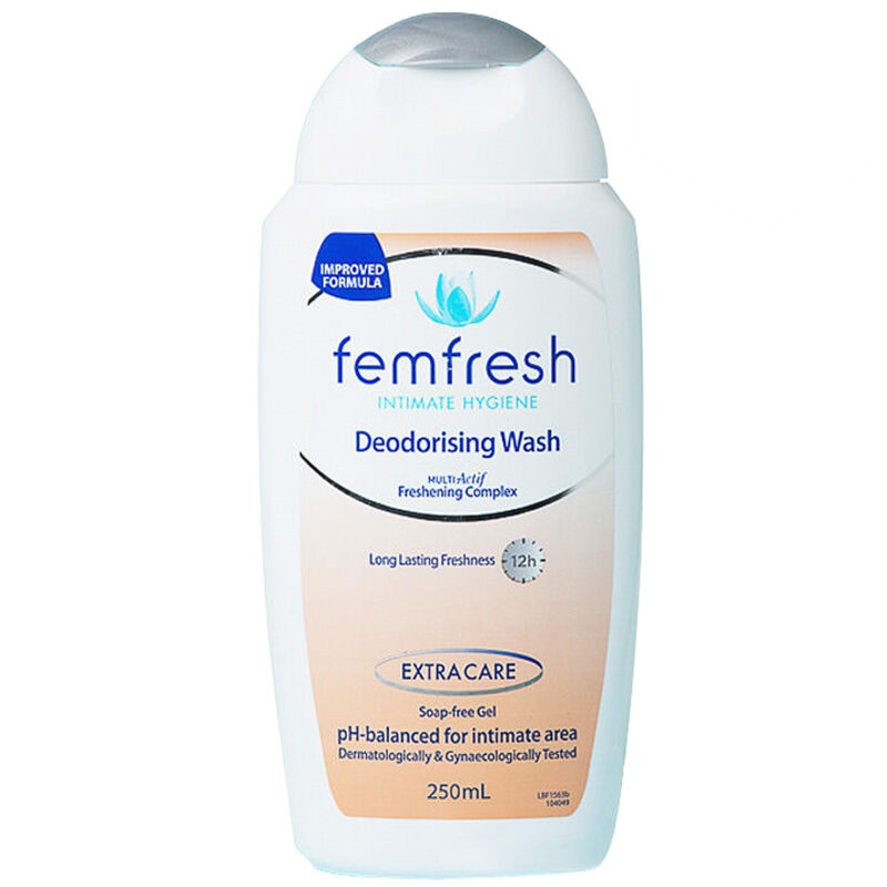 英国Femfresh 女性私处洗液百合 (250ml/新旧包装随机发送)