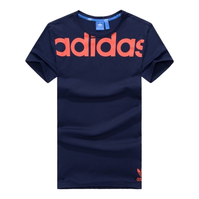 adidas阿迪达斯运动T恤2017夏季新款男装三叶草运动短袖修身圆领汗衫大码潮