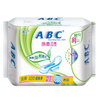 ABC日用丝薄网感棉柔表层卫生巾8片(含澳洲茶树精华)