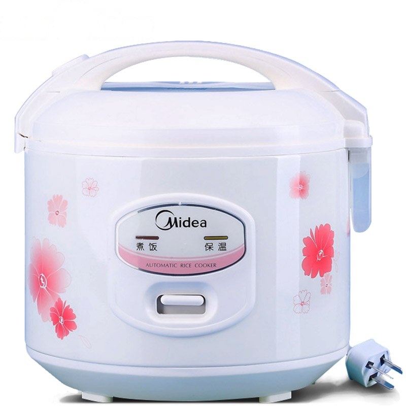 美的（Midea） YJ508J 机械式 家用 电饭煲 5L 正品 大容量 特价 底盘加热 不粘涂层内胆 黑晶内胆