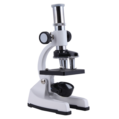 OUJIN儿童套装便携式显微镜 中小学生科学实验显微镜 高倍高清生物科普专业台式显微镜1200倍