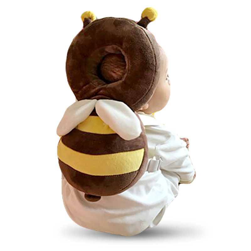 宝宝学步走路护头枕帽小蜜蜂婴儿童夏季头部保护垫客厅形象可爱家居家用母婴床上用品枕头