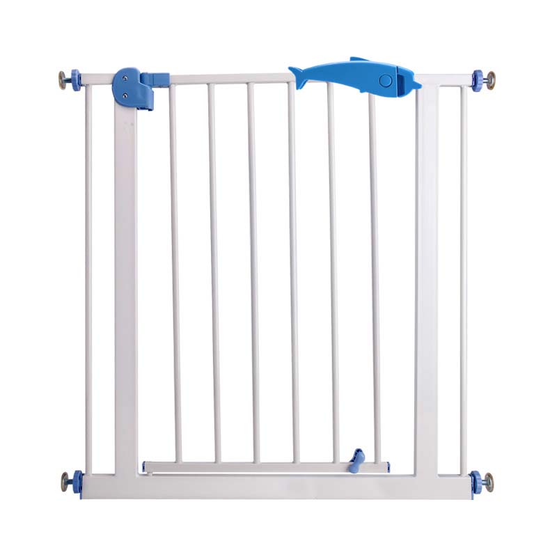 婴儿童安全门栏宝宝楼梯口栏杆防护栏厨房宠物狗狗围栏栅栏隔离门通用宝宝门护栏