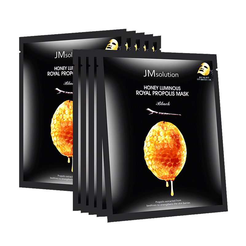 JMsolution 肌司研水光莹润蜂蜜面膜10片 保湿补水 滋润营养面贴膜各种肤质 韩国进口