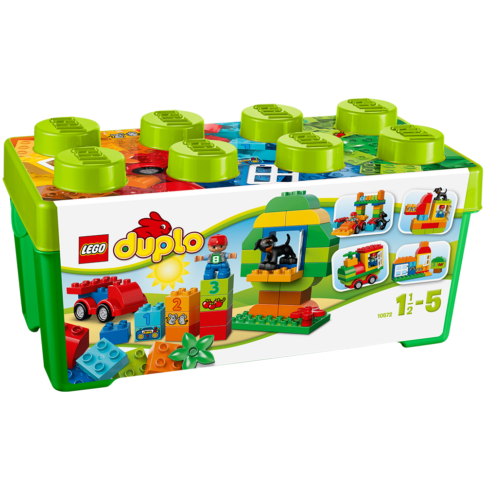 LEGO乐高 得宝系列 10572 多合一趣味桶LEGO DUPLO积木玩具1.5-5岁