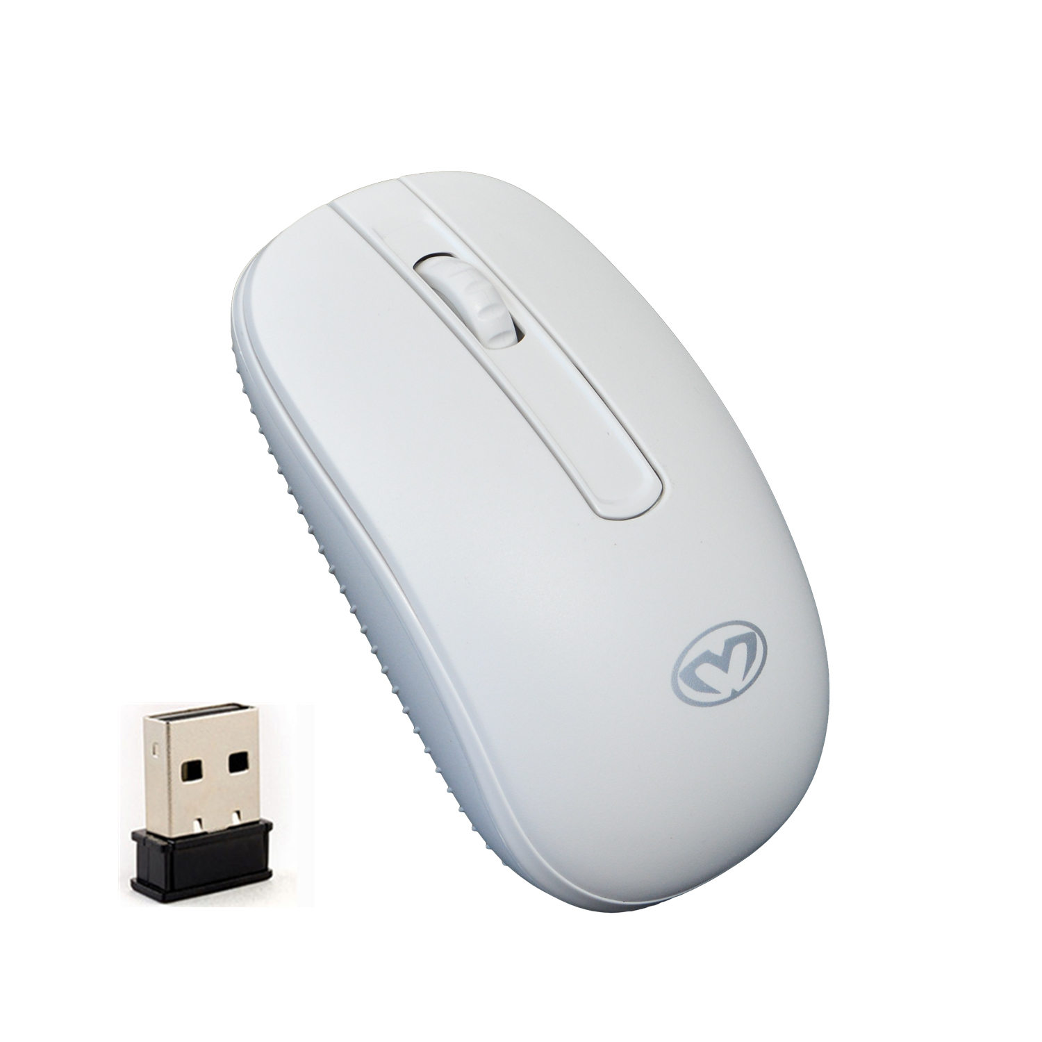 帝猫BW100白色无线鼠标 办公商务无线鼠标 笔记本无线鼠标带本无线鼠标带电池