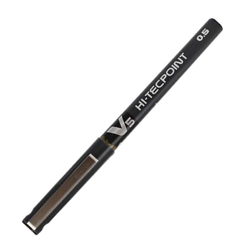 日本PILOT百乐V7水性笔针管走珠笔耐水性中性笔BX-V5签字笔
