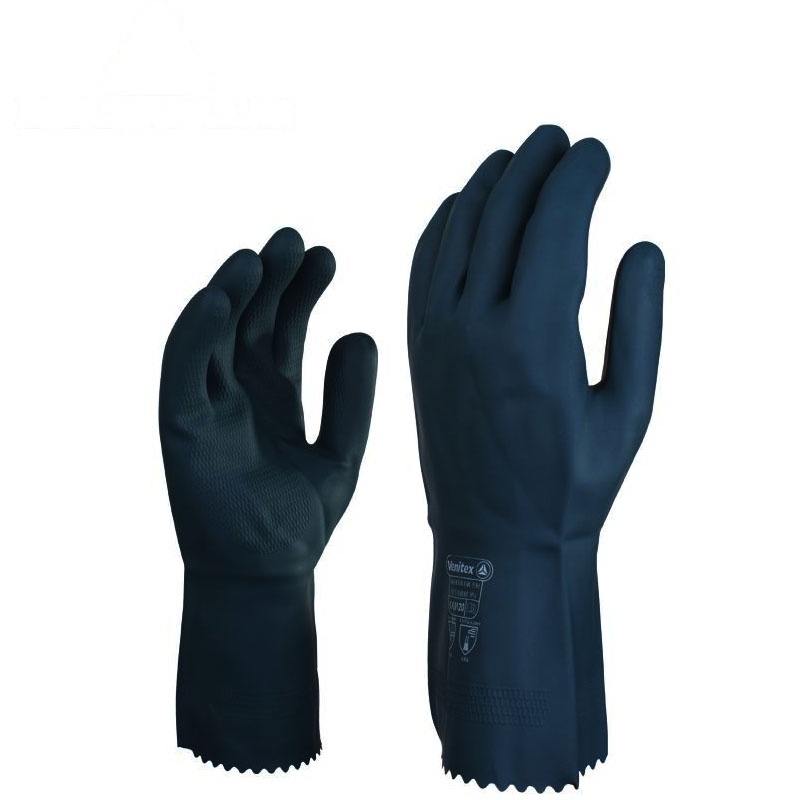 代尔塔201530橡胶乳胶手套劳保手套防护工作手套防化防机械性手套