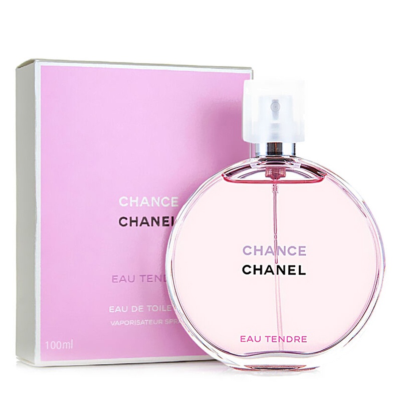 Chanel香奈儿Chance邂逅机遇女士淡香水 粉色柔情邂逅100ml 发香喷雾 情人节生日礼物