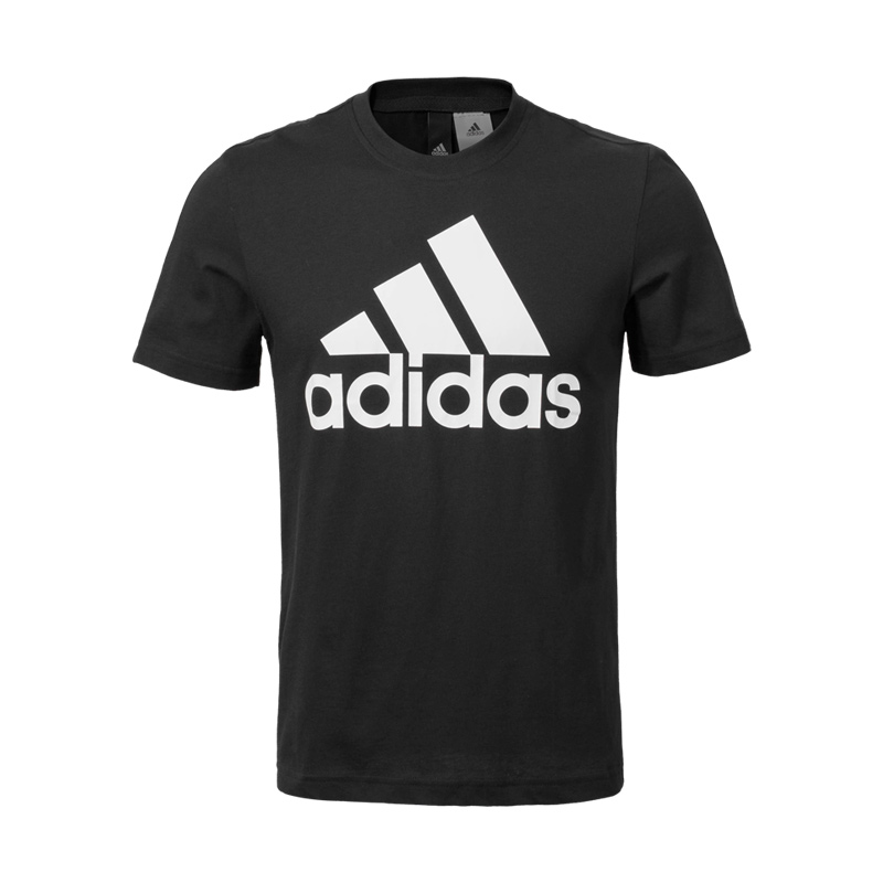Adidas阿迪达斯2018夏季圆领宽松透气运动短袖T恤 CD4863