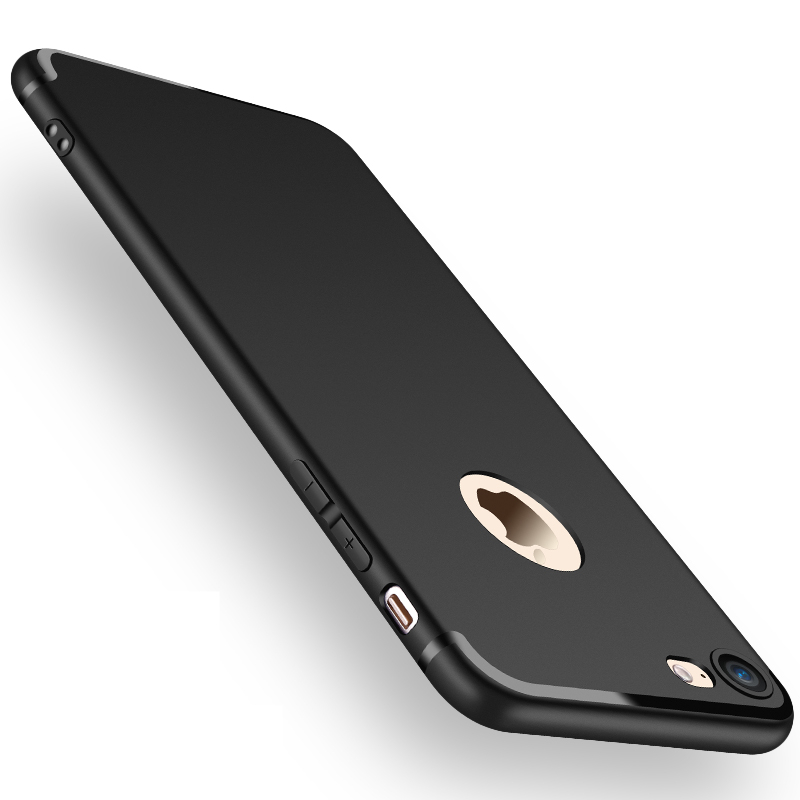 苹果7Plus手机壳苹果7手机壳iPhone8手机壳苹果8plus软壳 i7 磨砂8 硅胶防摔i8全包边磨砂硅胶软壳