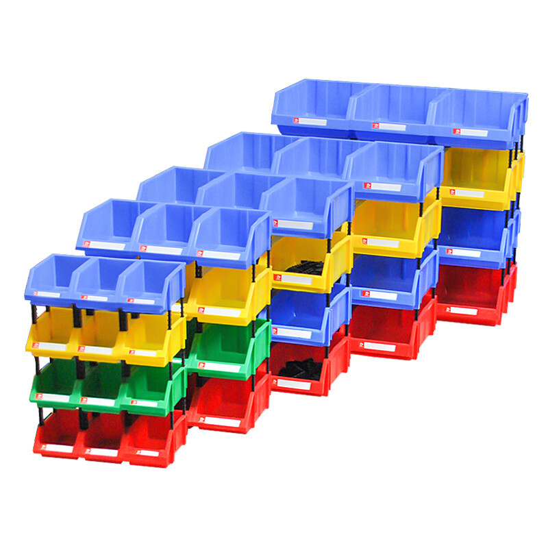 洋子(YangZi)组合式零件盒塑料螺丝元件收纳盒子仓储货架长方形电子工具物料盒