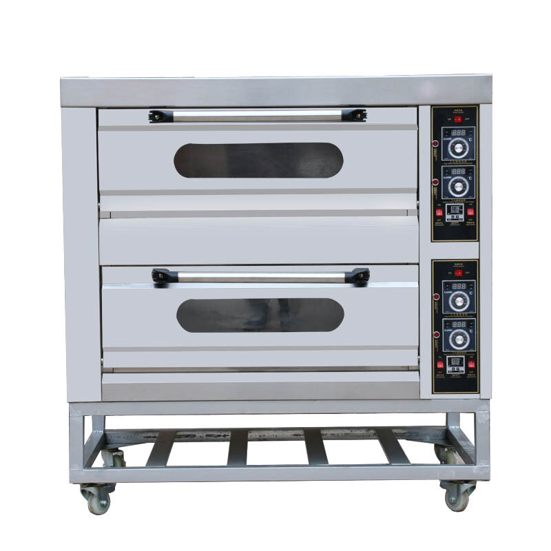 洋子(YangZi)带定时两层四盘商用电烤箱面包月饼蛋糕披萨烘炉电热烤箱电烘炉