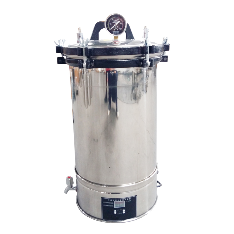 洋子(YangZi)不锈钢手提式压力蒸汽灭菌器24L高压灭菌器高压消毒锅