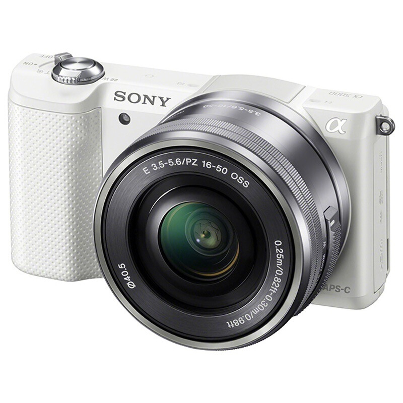 索尼(SONY)ILCE-5000L APS-C微单单镜套机 (2010万有效像素 16-50mm镜头 F3.5-5