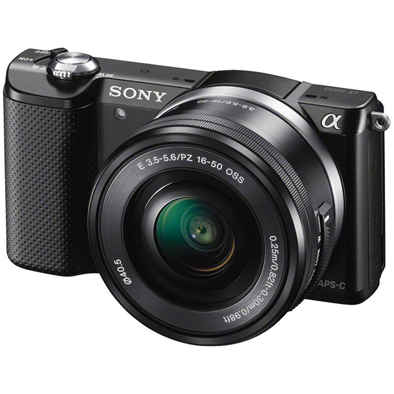 索尼(SONY)ILCE-5000L APS-C微单单镜套机 (2010万有效像素 16-50mm镜头 F3.5-5