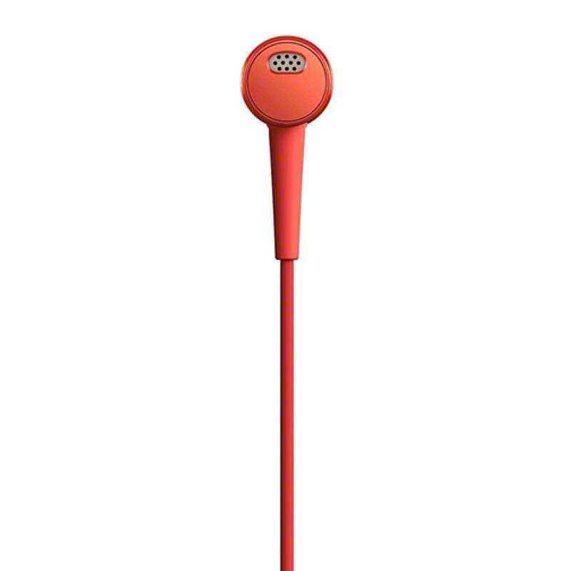 索尼(SONY)MDR-EX750NA 入耳式降噪耳机 Hi-Res 高解析度立体声耳机 朱砂红