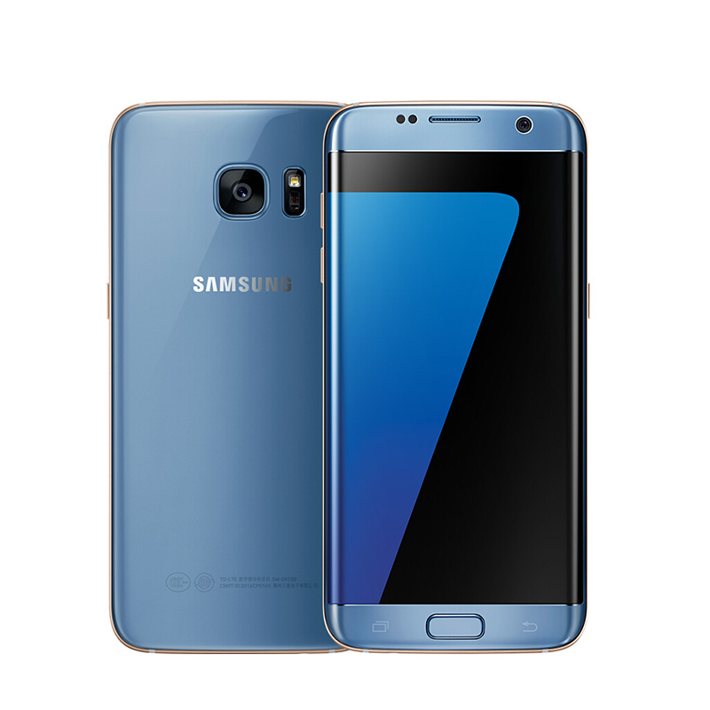 三星(SAMSUNG) Galaxy S7 edge(G9350)32GB 珊瑚蓝 移动联通4G手机 双卡双待