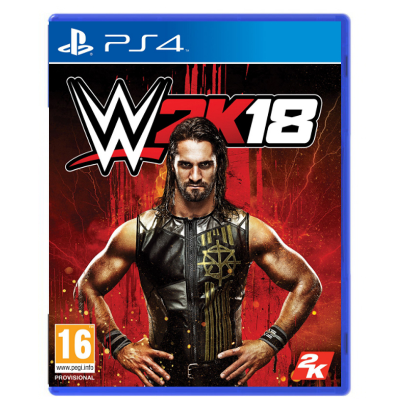 Sony/索尼 PS4 slim/Pro PS4 游戏WWE 2K18 摔角 英文 游戏光碟