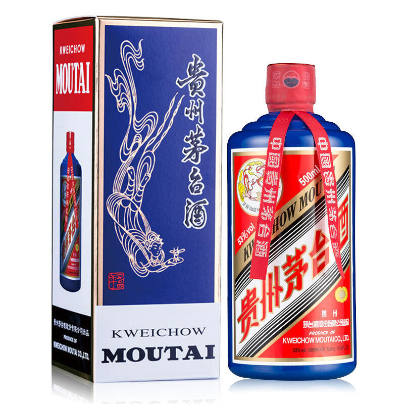 贵州茅台酒 53度 蓝色 500ml*1单瓶装