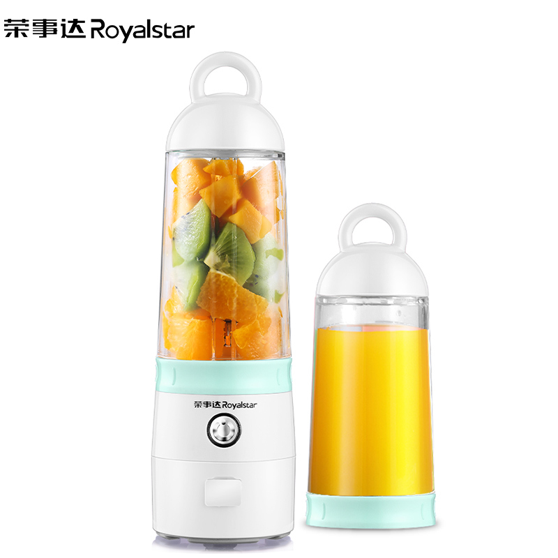 荣事达(Royalstar)榨汁机小型家用全自动多功能水果打炸果汁辅食料理搅拌机杯