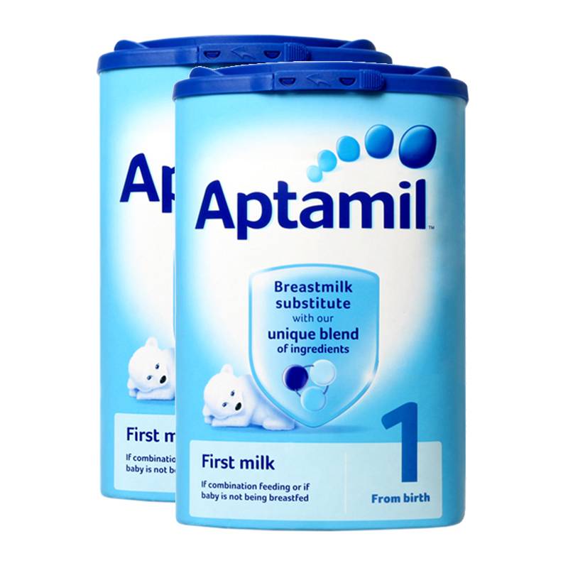 [保税]英国 爱他美(aptamil) 婴儿奶粉 1段 0-6个月 900g*1 (全球购)