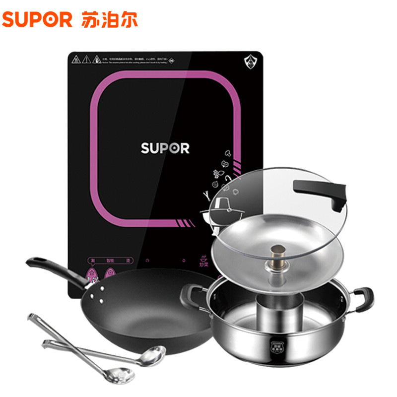 苏泊尔 （SUPOR）SDHCB58-210智能电磁炉灶家用触摸火锅蒸锅