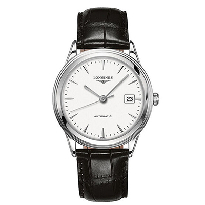 浪琴(longines)手表 军旗系列机械手表 男士手表 男表l4.874.4.12.