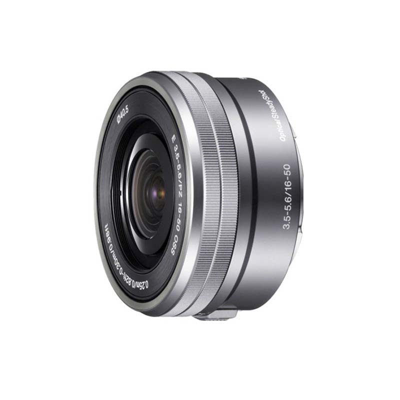 索尼SONY SELP 16-50mm F3.5-5.6 E16-50标准变焦微单镜头 拆机版 银色索尼卡口40.5mm 索尼镜头
