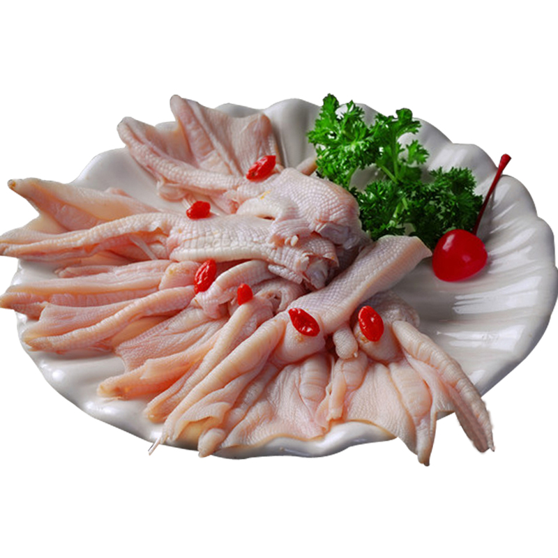 生鸭掌 带骨 1000g 新鲜 卤味火锅 小吃食材鸭爪鸭肉生鲜 XH