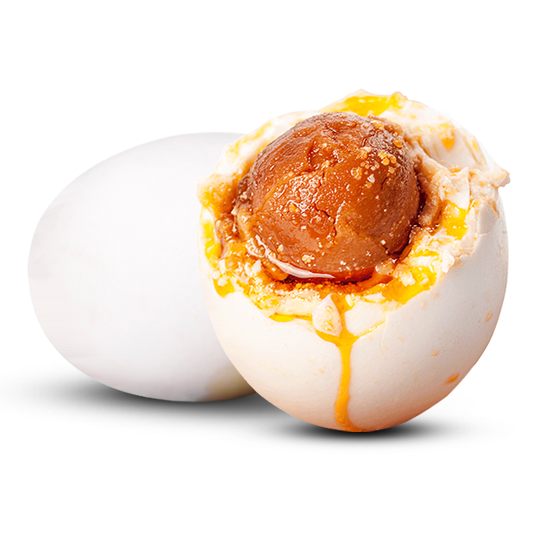 博多客 咸鹅蛋 12枚 腌鹅蛋大咸鹅蛋农家腌制土鹅蛋处子蛋